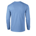 Carolina Blau - Back - Gildan - "Ultra" T-Shirt für Herren-Damen Unisex  Langärmlig