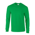 Irisch-Grün - Front - Gildan - "Ultra" T-Shirt für Herren-Damen Unisex  Langärmlig