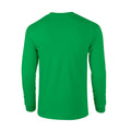 Irisch-Grün - Back - Gildan - "Ultra" T-Shirt für Herren-Damen Unisex  Langärmlig