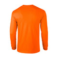 S Orange - Back - Gildan - "Ultra" T-Shirt für Herren-Damen Unisex  Langärmlig