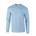 Hellblau - Front - Gildan - "Ultra" T-Shirt für Herren-Damen Unisex  Langärmlig