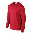 Rot - Side - Gildan - "Ultra" T-Shirt für Herren-Damen Unisex  Langärmlig