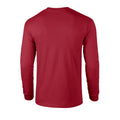 Kardinal-Rot - Back - Gildan - "Ultra" T-Shirt für Herren-Damen Unisex  Langärmlig