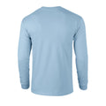 Hellblau - Back - Gildan - "Ultra" T-Shirt für Herren-Damen Unisex  Langärmlig