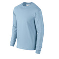 Hellblau - Side - Gildan - "Ultra" T-Shirt für Herren-Damen Unisex  Langärmlig