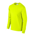 Sicherheits-Grün - Side - Gildan - "Ultra" T-Shirt für Herren-Damen Unisex  Langärmlig
