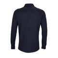 Nachtblau - Back - NEOBLU - "Basile" Hemd Baumwolle aus biologischem Anbau für Herren  Langärmlig