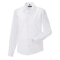 Weiß - Front - Russell - "Ultimate" Formelles Hemd Bügelfrei für Herren  Langärmlig