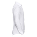 Weiß - Side - Russell - "Ultimate" Formelles Hemd Bügelfrei für Herren  Langärmlig