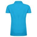 Saphir-Blau - Back - Henbury - Poloshirt für Damen
