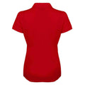 Rot - Back - Henbury - Poloshirt für Damen