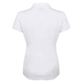Weiß - Back - Henbury - Poloshirt für Damen