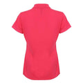 Fuchsie - Back - Henbury - Poloshirt für Damen