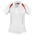 Weiß-Rot - Front - Spiro - "Team Spirit" Poloshirt für Damen