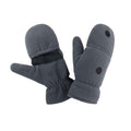 Grau - Front - Result - Herren-Damen Unisex Fingerlose Handschuhe