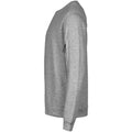 Grau meliert - Side - Tee Jays - "Athletic" Sweatshirt Rundhalsausschnitt für Herren