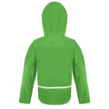 Leuchtend Grün-Schwarz - Back - Result Core - "TX" Softshelljacke mit Kapuze für Kinder