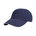 Marineblau-Weiß - Front - Result - Baseball-Mütze Sandwichschirm für Herren