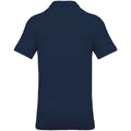 Marineblau - Back - Kariban - Poloshirt für Herren