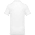 Weiß - Back - Kariban - Poloshirt für Herren