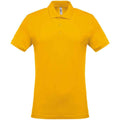 Gelb - Front - Kariban - Poloshirt für Herren