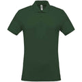 Tannengrün - Front - Kariban - Poloshirt für Herren
