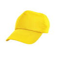 Gelb - Front - Result Headwear - Baseball-Mütze für Herren-Damen Unisex