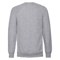 Helle Oxfordfarbe - Back - Russell - Sweatshirt für Herren  Raglanärmel