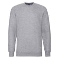 Helle Oxfordfarbe - Front - Russell - Sweatshirt für Herren  Raglanärmel