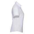 Weiß - Side - Russell Collection - Hemd für Damen  kurzärmlig