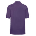 Violett - Back - Russell - Poloshirt für Kinder