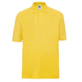 Gelb - Front - Russell - Poloshirt für Kinder