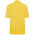 Gelb - Back - Russell - Poloshirt für Kinder