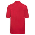 Leuchtend Rot - Back - Russell - Poloshirt für Kinder