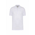 Weiß - Front - Kariban - Poloshirt Antibakteriell für Herren
