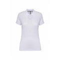 Weiß - Front - Kariban - Poloshirt Antibakteriell für Damen