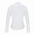 Weiß - Back - Premier - Pilotenhemd für Damen  Langärmlig