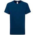 Bergblau - Front - Fruit of the Loom - "Iconic 195 Premium" T-Shirt für Kinder