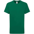 College Grün - Front - Fruit of the Loom - "Iconic 195 Premium" T-Shirt für Kinder