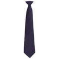 Marineblau - Front - Premier - "Colours Fashion" Krawatte Zum Anklemmen für Herren-Damen Unisex