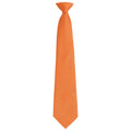 Orange - Front - Premier - "Colours Fashion" Krawatte Zum Anklemmen für Herren-Damen Unisex