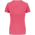 Fluoreszierendes Pink - Back - Proact - T-Shirt für Damen