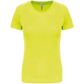 Fluoreszierendes Gelb - Front - Proact - T-Shirt für Damen