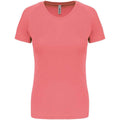 Sportliches Korallenrot - Front - Proact - T-Shirt für Damen
