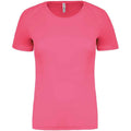 Fluoreszierendes Pink - Front - Proact - T-Shirt für Damen