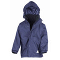 Königsblau-Marineblau - Front - Result - Jacke wendbar für Kinder