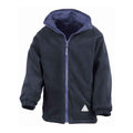 Königsblau-Marineblau - Back - Result - Jacke wendbar für Kinder