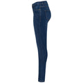 Dunkle Waschung-Blau - Side - So Denim - "Lara" Jeans für Damen