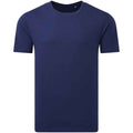 Marineblau - Front - Anthem - T-Shirt Mittelschwer für Herren-Damen Unisex