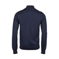 Marineblau - Back - Tee Jays - Sweatshirt mit halbem Reißverschluss für Herren